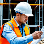 **

A focused construction engineer, fully clothed in appropriate work attire (hard hat, safety vest), reviewing blueprints on a bustling construction site in Moscow. Cranes and scaffolding are visible in the background. Professional, safe for work, perfect anatomy, natural pose, appropriate content, well-formed hands, proper finger count, natural body proportions, high-quality render, realistic lighting.

**